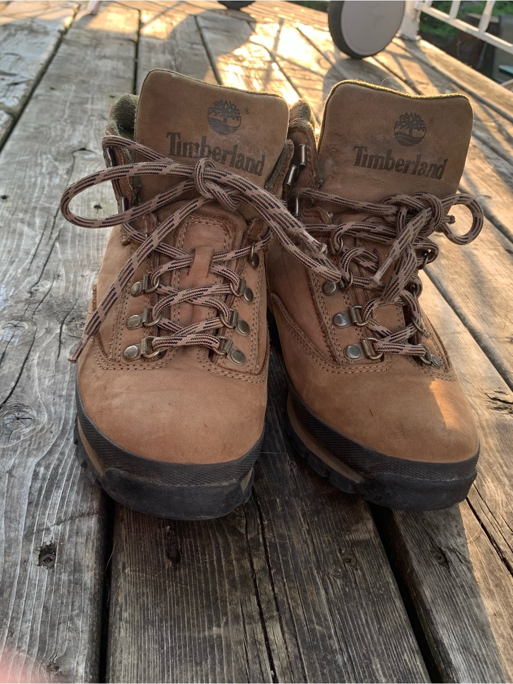 Timberland Men's Tan Suede Hiking Boots - Picture 2 of 6
